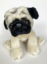 Plush Pug Puppy Dog Toy Stuffed Animal - £17.50 GBP