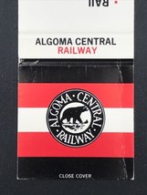 Vintage AC Algoma Central Railway Matchbook Cover -- Made in Canada - £5.30 GBP