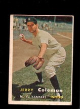 1957 TOPPS #192 JERRY COLEMAN VG YANKEES *NY7726 - $4.41