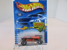 Mattel 55019  Hot Wheels Diecast Car Old #3 Orange #134 1/64 New  L14 - $3.67