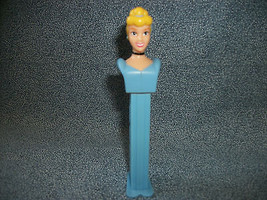 Pez Blue Candy Dispenser  Disney Cinderella 4 3/4" - $1.52