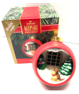 Hallmark Vintage Holiday Glow Kitty &amp; Puppy In Christmas Ornament NIB - €8,59 EUR
