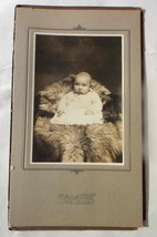 Antique Edwin H. Moyer 6mos. Baby Photograph Mother Ghost Photo Reading Pa - £33.82 GBP
