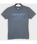 THRASHER MAGAZINE gray short sleeve t shirt women’s size xs - £12.40 GBP