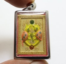 Small Thep Jamlang Kruba Kritsana Magic Butterfly Salika Thai Amulet Pendant 3 - £102.66 GBP