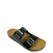 George Men&#39;s Comfort Strap Sandals Color Black Size 12 (LOC TUB GS-6) - £21.49 GBP