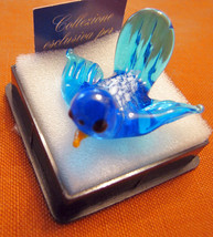 MURANO ORIGINAL GLASS Glass Zoo Sale Rare BLUE BIRD -
show original titl... - $27.72