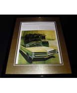 1966 Pontiac Wide-Track Framed 11x14 ORIGINAL Vintage Advertisement  - £35.08 GBP