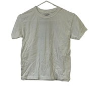 Gildan Dryblend Boy&#39;s Number 6 Short Sleeve Crew Neck T-Shirt, White, Sm... - £9.37 GBP