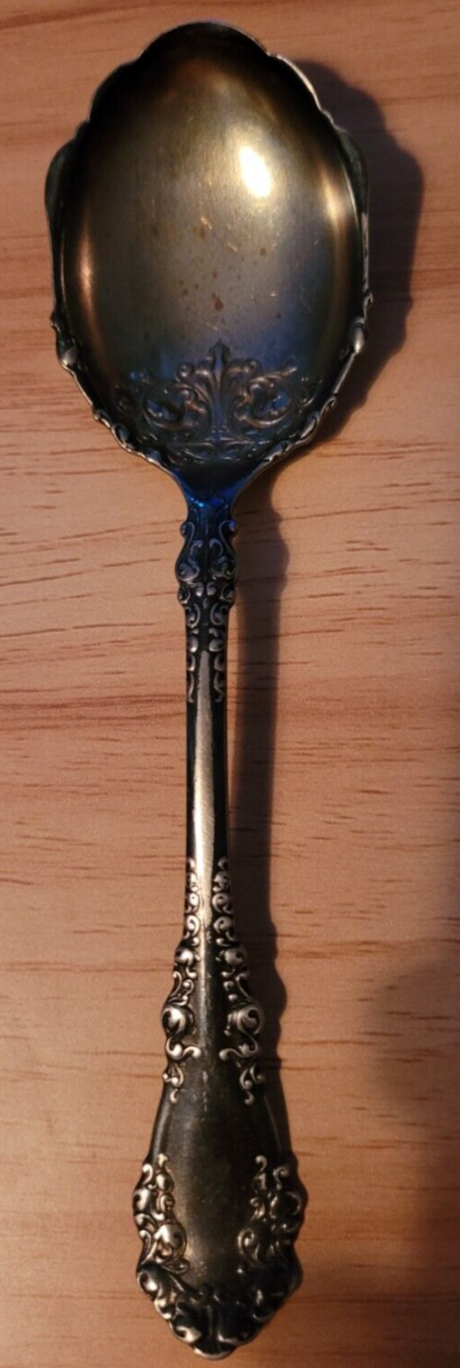 Vintage 1847 Rogers Bros XS Tripple Silverplate Sugar Spoon Tarnished Co... - $9.99