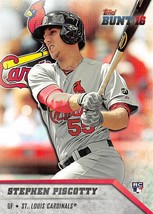 2016 Topps Bunt #133 Stephen Piscotty RC Rookie Card St. Louis Cardinals ⚾ - £0.75 GBP