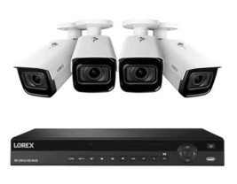 Lorex - 16 Channel Nocturnal NVR System with 4X 4K (8MP) Smart IP Security Camer - £925.50 GBP