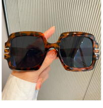 New Women’s Leopard Print Tinted Lens Retro Fashion Sunglasses  - £9.46 GBP