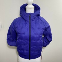 The North Face Girls Mashup Full Zip Coat Deep Blue / Purple Sz M L XL - £43.26 GBP