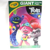 Trolls 18 Giant Coloring Pages Crayola - £14.09 GBP