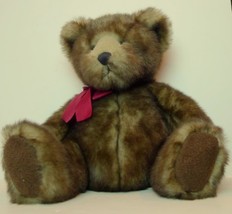 Bombay Teddy Bear Plush Danny 2003 Faux Mink 11&quot; Russ Berrie - £7.75 GBP