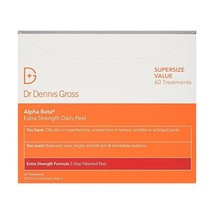 Dr Dennis Gross Skincare Alpha Beta Peel Extra Strength Wipes, 60-Piece  - £202.53 GBP