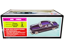 Skill 2 Model Kit 1949 Ford Coupe &quot;The 49&#39;er&quot; 3-in-1 Kit 1/25 Scale Model by AMT - £41.14 GBP