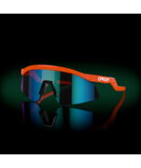 Oakley HYDRA Sunglasses OO9229-0637 Neon Orange Frame W/ PRIZM Sapphire ... - $180.41 CAD
