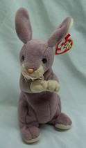 Ty Beanie Baby Springy The Bunny Rabbit 6&quot; Bean Bag Stuffed Animal Toy 2000 New - £11.87 GBP