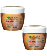 2-Pack New Garnier SkinActive Glow Boost 2-in-1 Facial Mask and Scrub, 6... - $31.50 CAD