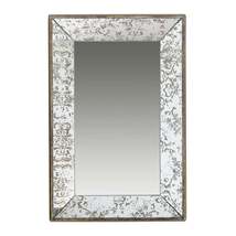 Silver Rectangle Accent Glass Wall Mirror | 16&quot;x24&quot; - $117.08