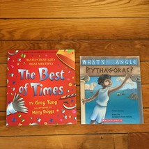Mixed Lot Of 2 What’s Your Angle Pythagoras? &amp; The Best Of Times Mathematics Boo - £8.20 GBP