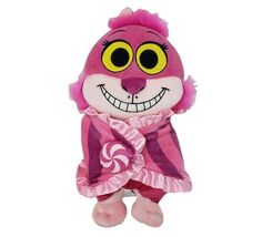 DISNEY PARKS CHESHIRE CAT BABIES PINK BLANKET STUFFED ANIMAL PLUSH ALICE... - $19.00