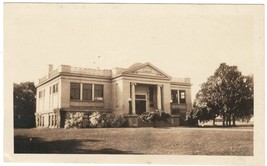 Small Sepia Snapshot of Philomath, Oregon, Library 1920s-30s - £3.16 GBP