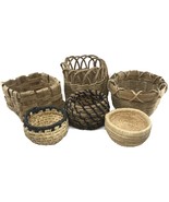 Traditional Craft Kits Beginner Basket Weaving Kit (Set of 6) Basketry W... - $134.38 CAD