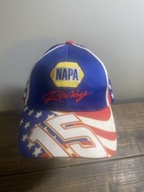 Napa Racing Baseball Hat Cap #15 Adjustable Stars &amp; Stripes, One Size - £7.74 GBP