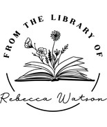 Pickled Stamps from The Library of Ex Libris Floral Book Stamp Personali... - $37.72