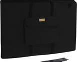 Lightweight Art Portfolio Bag, Black Art Canvas Portfolio Bag with Detac... - £25.76 GBP