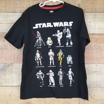 Old Navy Star Wars T-Shirt Boy&#39;s Size M 8 Black LL5 - $8.41