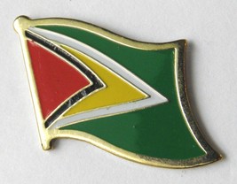 Guyana Flag Lapel Pin Badge 3/4 Inch - £4.50 GBP
