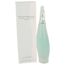 Donna Karan Liquid Cashmere Aqua Perfume 3.4 Oz Eau De Parfum Spray  - £235.97 GBP