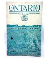 1930 Ontario Canada Department of Lands and Forests Settlers&#39; Lands Catalog - £35.09 GBP