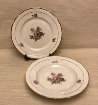 Vintage KPM Kjovenhavns Porcellains Maleri soup bowl and salad plate Ger... - $12.00