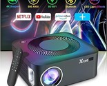 4K Support 5G Wifi Bluetooth Native 1080P Projector, 500 Ansi Home Theat... - $296.99