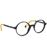 Woow Eyeglasses New Rules 1 Col 2150 Polished Black Marble Round Frame 4... - $350.36 CAD