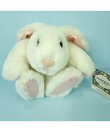 Francesca &amp; Company Bumper Bunny White Plush Rabbit Stuffed Animal 10&quot; W... - €28,89 EUR