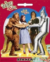 The Wizard of Oz Movie Cast Photo Image Peel Off Sticker Decal NEW SEALED - $3.99