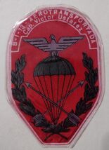 BOLIVIA B-1-13 - AEROTRANSPORTADA Cap. Victor Ustarez PATCH CLEAR PLASTIC - $6.93
