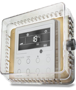 Bisupply A/C Thermostat Lock Box with Key S 1Pk - Plastic Locking Wall T... - £23.46 GBP