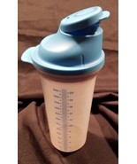 NEW Tupperware Large All-In-One Shaker Blue gravy egg protein flip cap 2... - $13.94