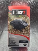 NEW Weber Premium Grill Cover Series Q 100/1000 Black 7110 New Open Box ... - $8.00