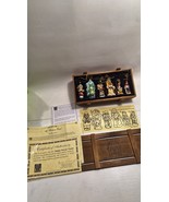 SET OF 6 THOMAS PACCONI  A CHRISTMAS CAROL GLASS ORNAMENTS - $40.46 CAD