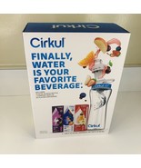 Cirkul 22oz Plastic Water Bottle Starter Kit with 3 Flavored Cartridges - £22.16 GBP
