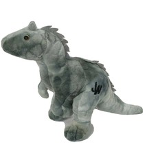 Jurassic World Indominus Rex T Rex Gray Dinosaur Plush Stuffed Animal 12.5&quot; - £15.87 GBP