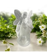 Vintage Walt Disney Blue Pinocchio Fairy Frosted Glass Figurine- 5.7” Tall - $711.96 MXN
